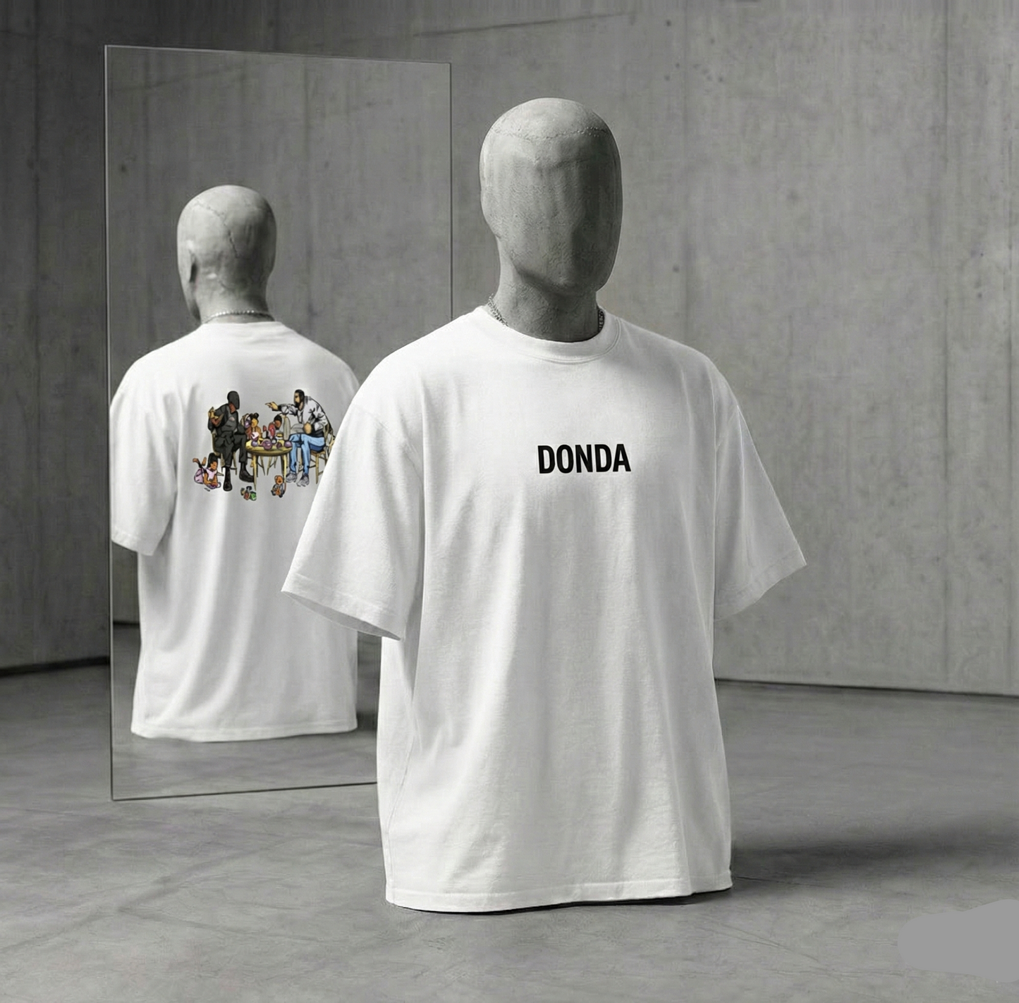 Camisa Boxy "College Bear" Vintage Tee - Faded Black Edition