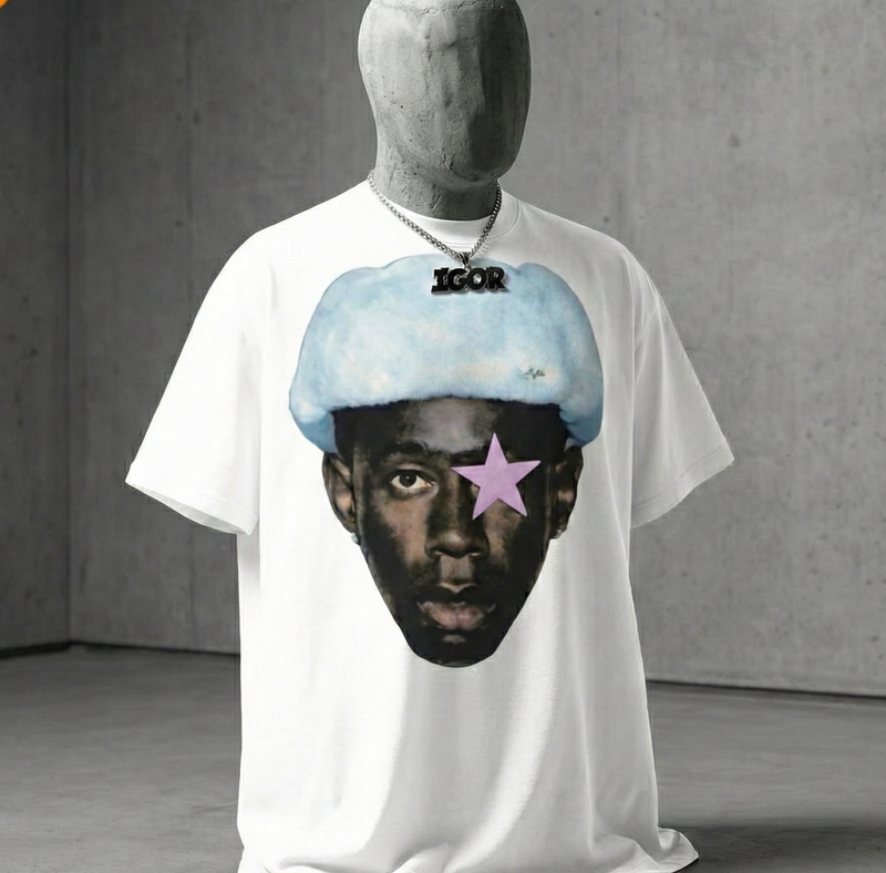 T-Shirt Creator — Harajuku High Street (White)