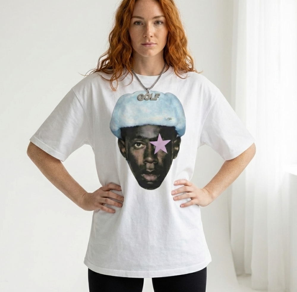 T-Shirt Creator — Harajuku High Street (White) - Detalhe 4