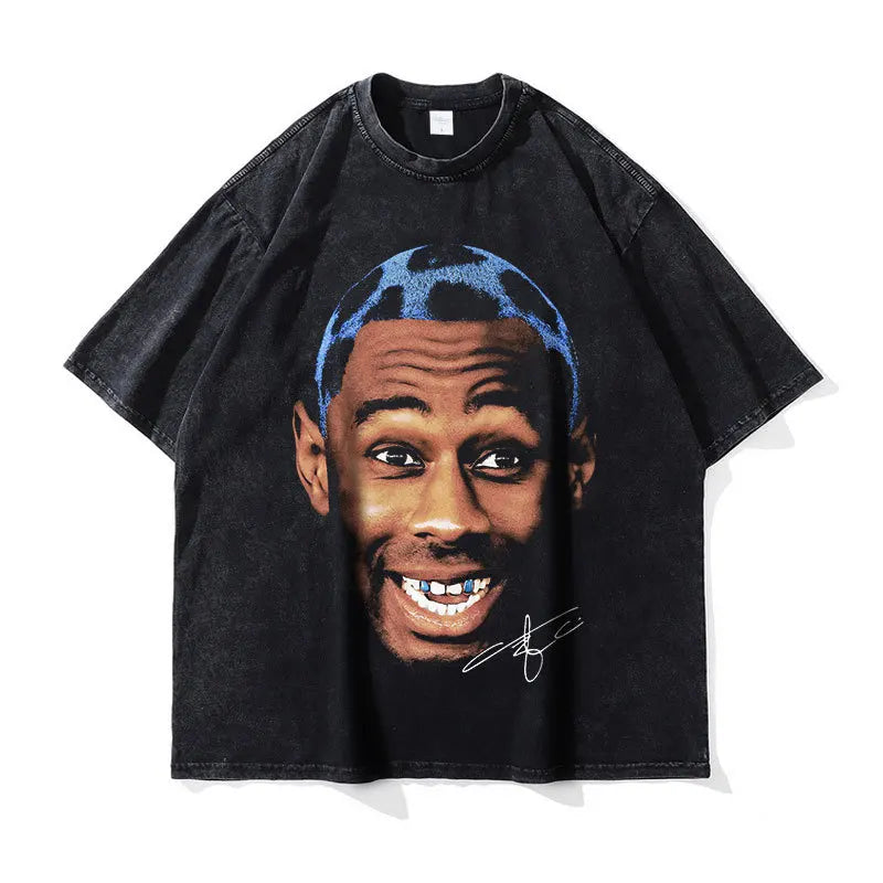 T-Shirt Creator — Igor Portrait (Washed Black)