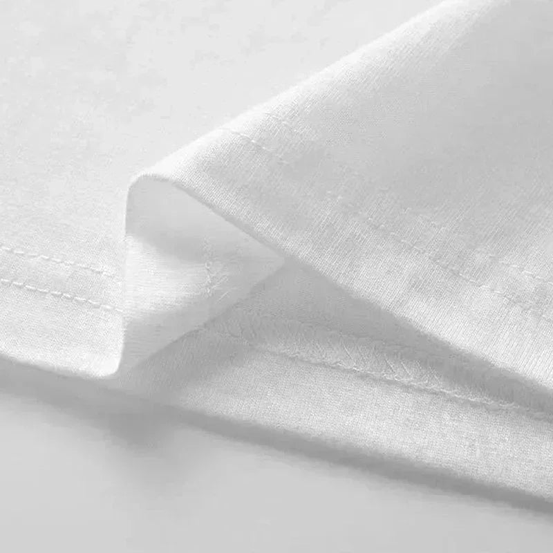 T-Shirt Ocean — Blond Portrait (White)